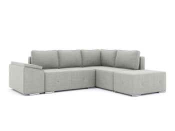 Диван-кровать угловой Хавьер  ПБ еврокнижка, рогожка Люкс