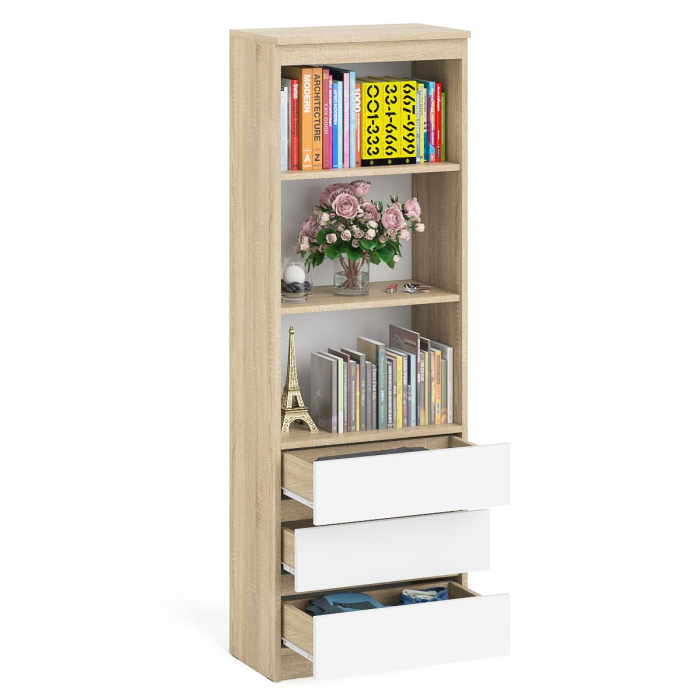 Открытые, Стеллаж с ящиками Мори МСТ600.3