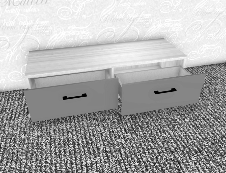 ТВ-тумбы, Модульная система Грейс Тумба ТБ-5073  Снежный Ясень