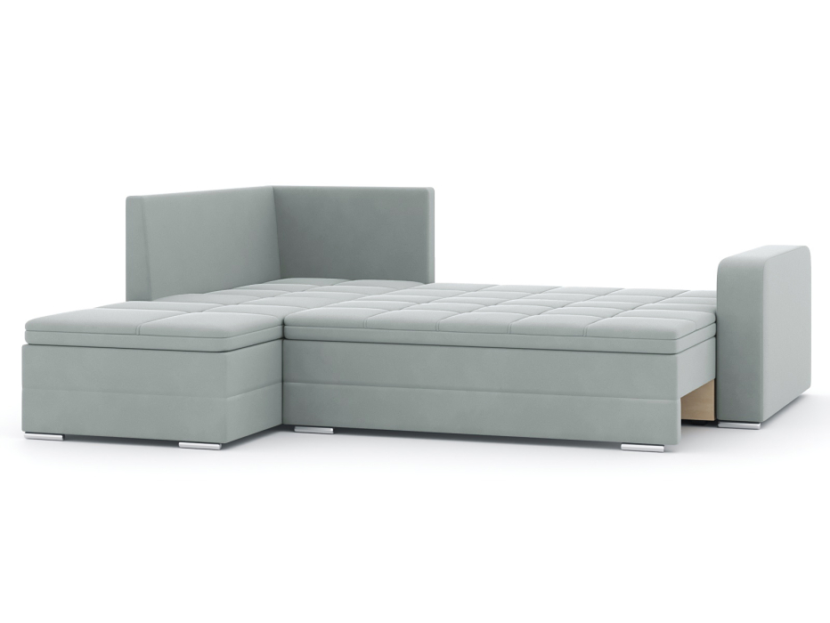 Диваны угловые в гостиную, Диван-кровать угловой еврокнижка Бромен, рогожка