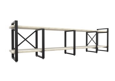 Тумба под ТВ Айсберг Лофт 240 черный