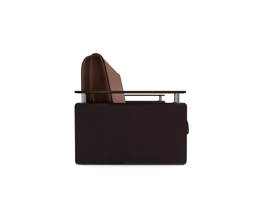 Диваны кровати со спальным местом, Диван прямой аккордеон Шарк 120 см (Рогожка + экокожа)