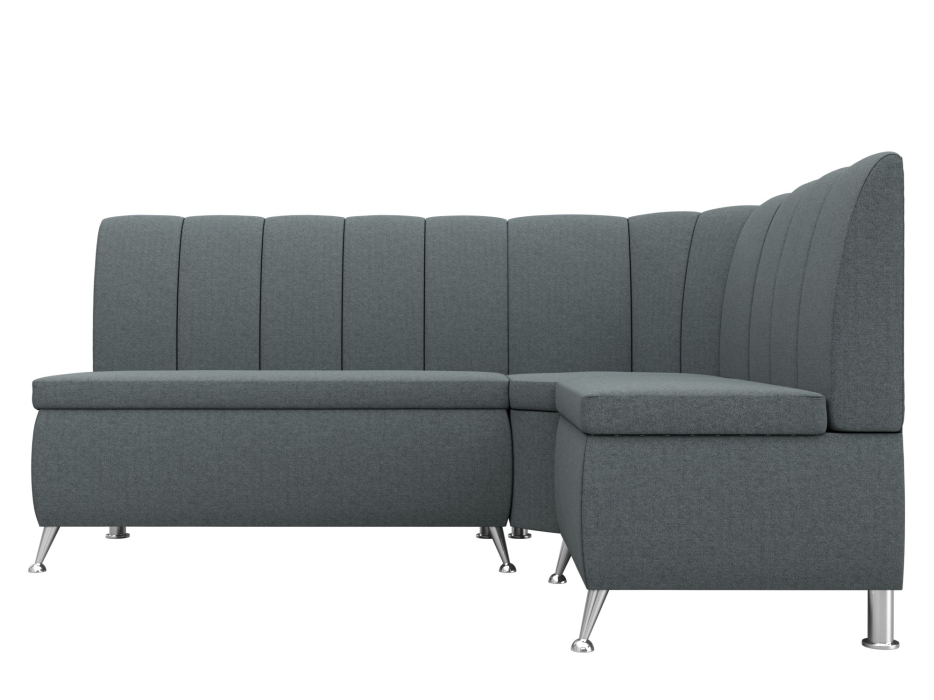 Диваны угловые кухонные, Диван кухонный угловой Кантри правый угол, рогожка Амур