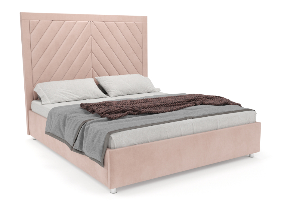 Мягкая кровать, Кровать Мишель 160 см (Кордрой)