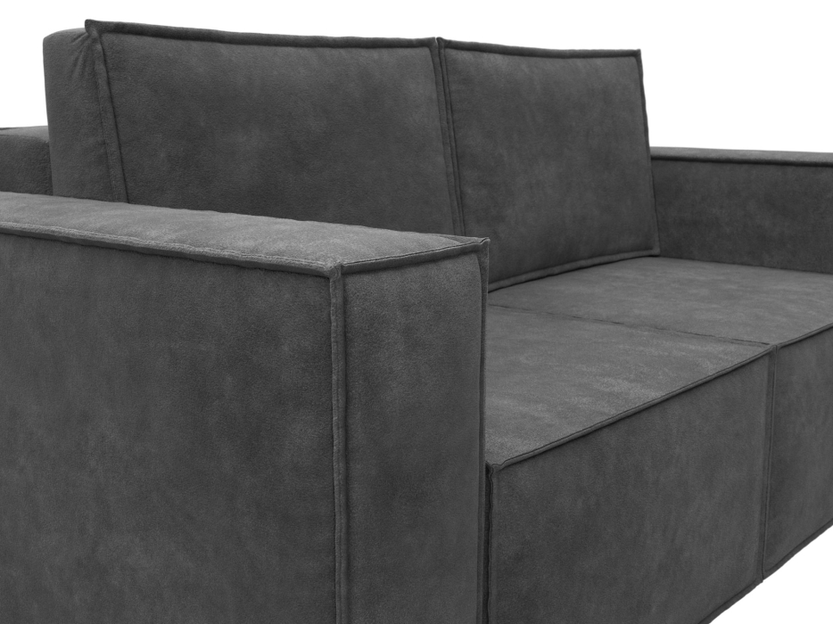 Диваны кровати со спальным местом, Диван прямой Куба мини, велюр BRUT