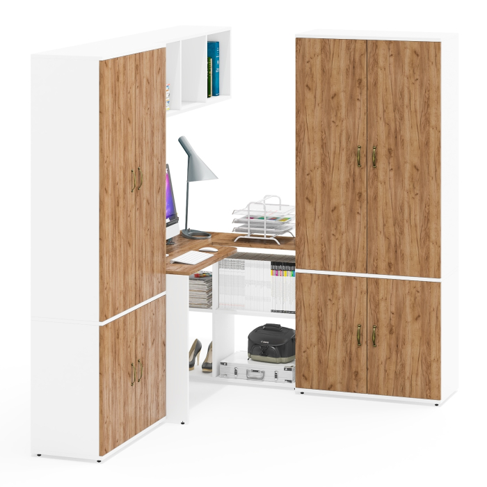 Домашние кабинеты, Модульная мебель для детской комнаты Лидер-8 № 53