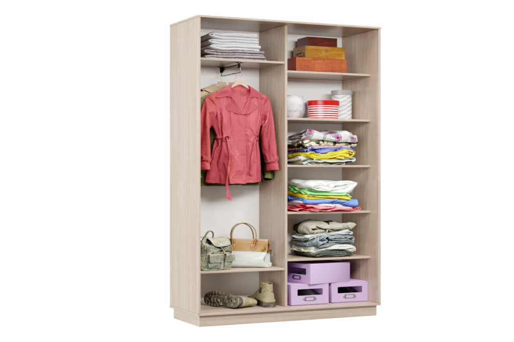 Шкафы-купе, Шкаф-купе Премьер Лайт 01 Ф-1356 двухдверный