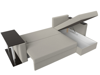 Угловой диван Атланта правый угол, рогожка Амур