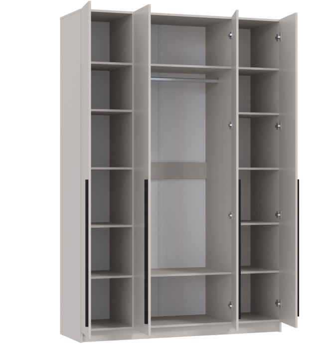 Для одежды, Шкаф для одежды 67.13 Брандо (4-х дв.) ЛДСП