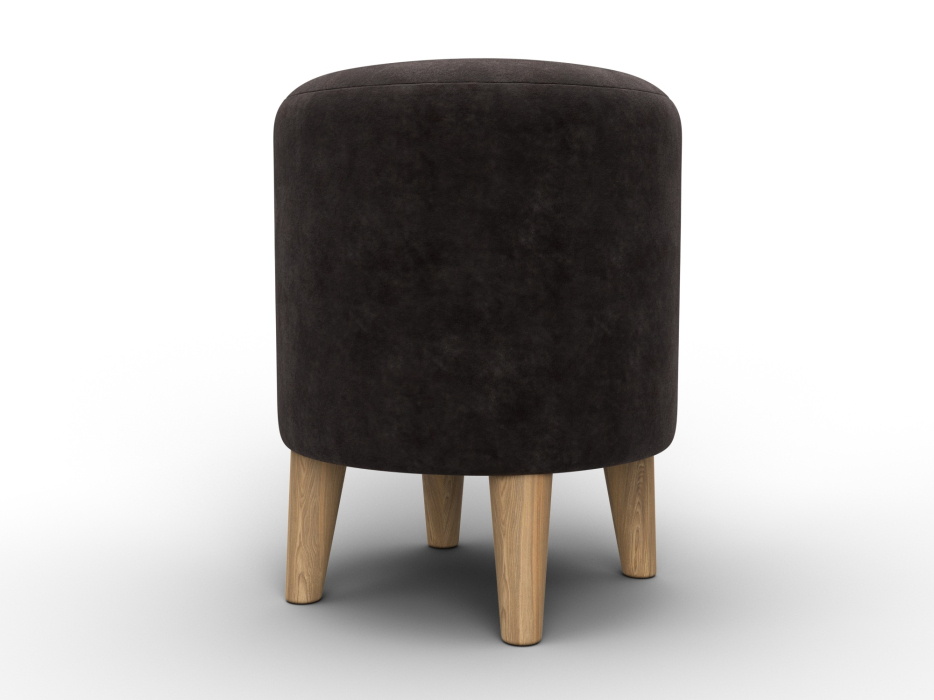 Пуфы дизайнерские, Пуф 002, велюр BRUT