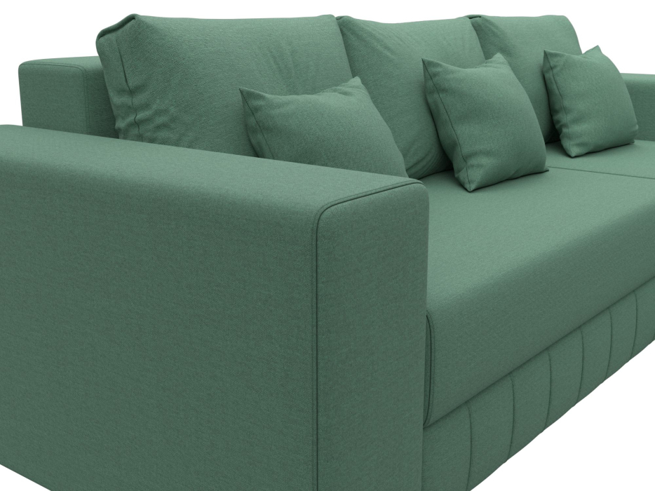 Диваны угловые в гостиную, Диван угловой Лига-076 угол универсальный, рогожка Амур