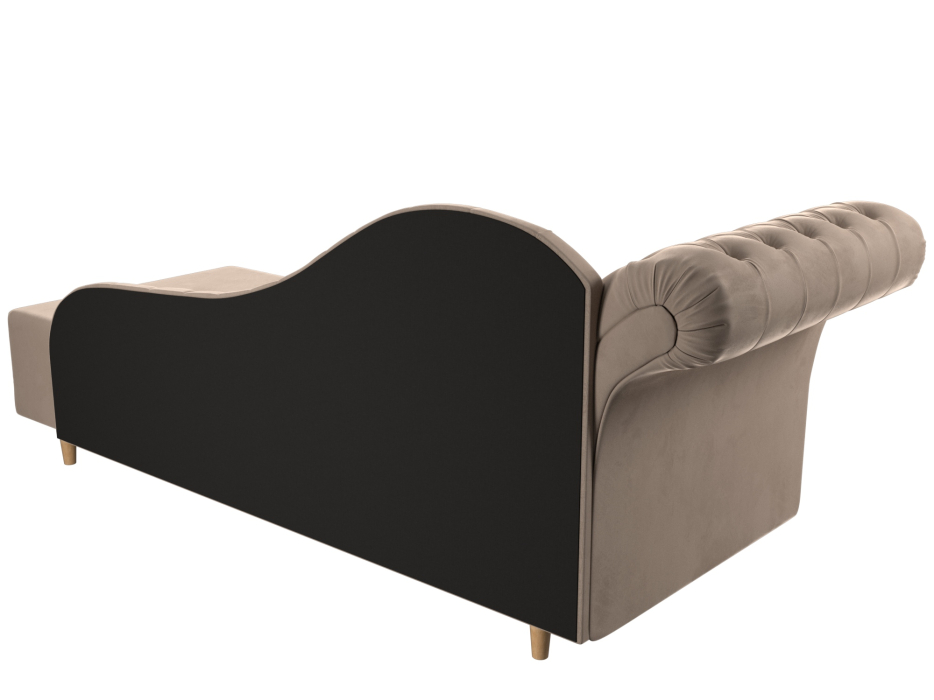 Кушетка диван, Кушетка Камерон левая, велюр