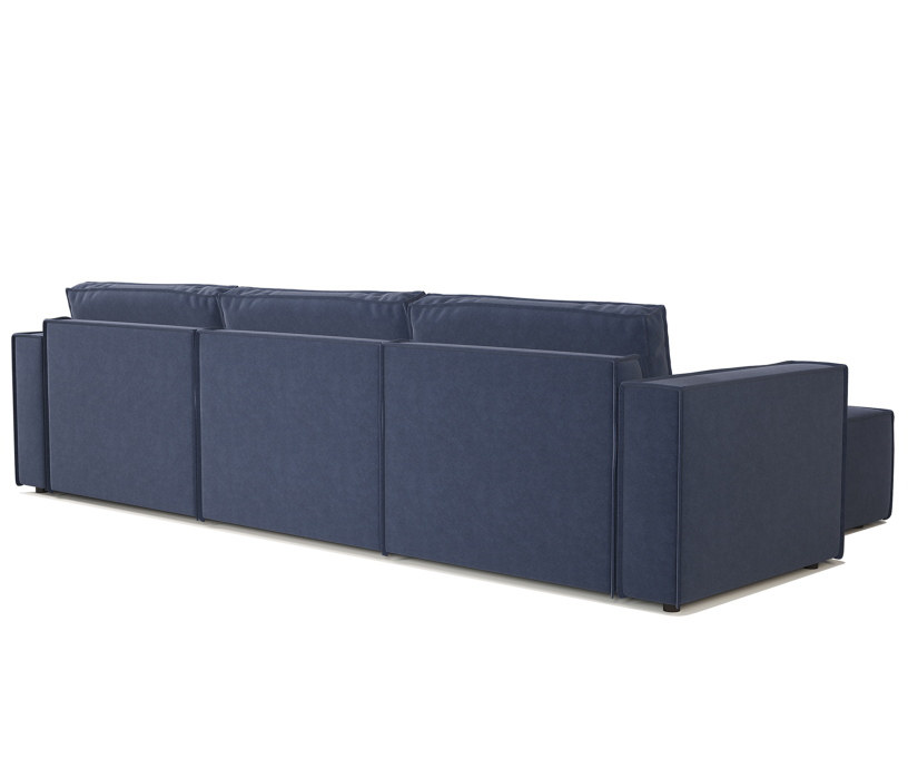 Диваны угловые в гостиную, Диван модульный Шарм 25 327х170х70 см, левый, велюр