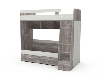 Двухъярусная кровать Юниор 6, Бетон
