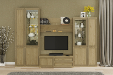 Стенки для гостиной, Модульная гостиная Карина композиция 24