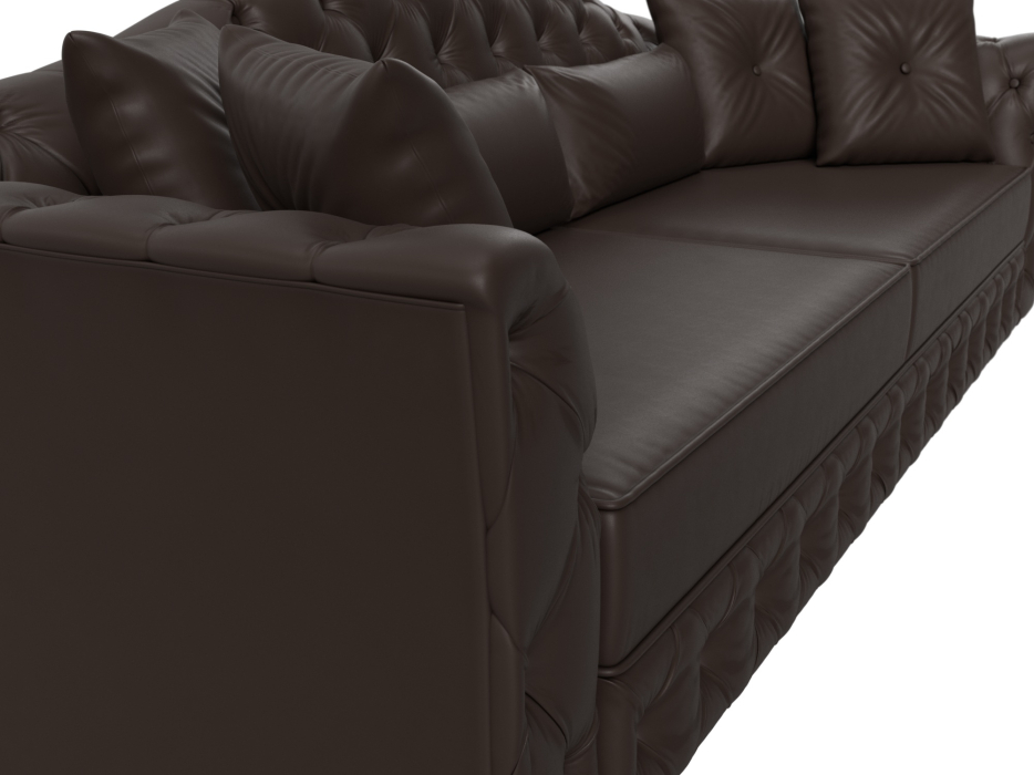 Диваны кровати со спальным местом, Прямой диван Артис, экокожа