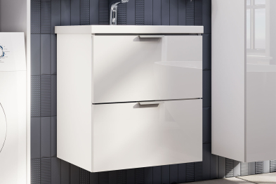 Тумба для ванной 2 ящика 60 см Хелена