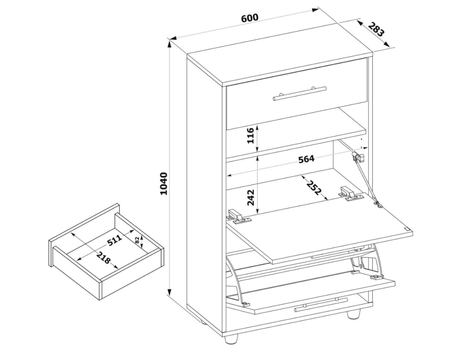 Прихожие, Прихожая  ТП-2 + ПЗ-3