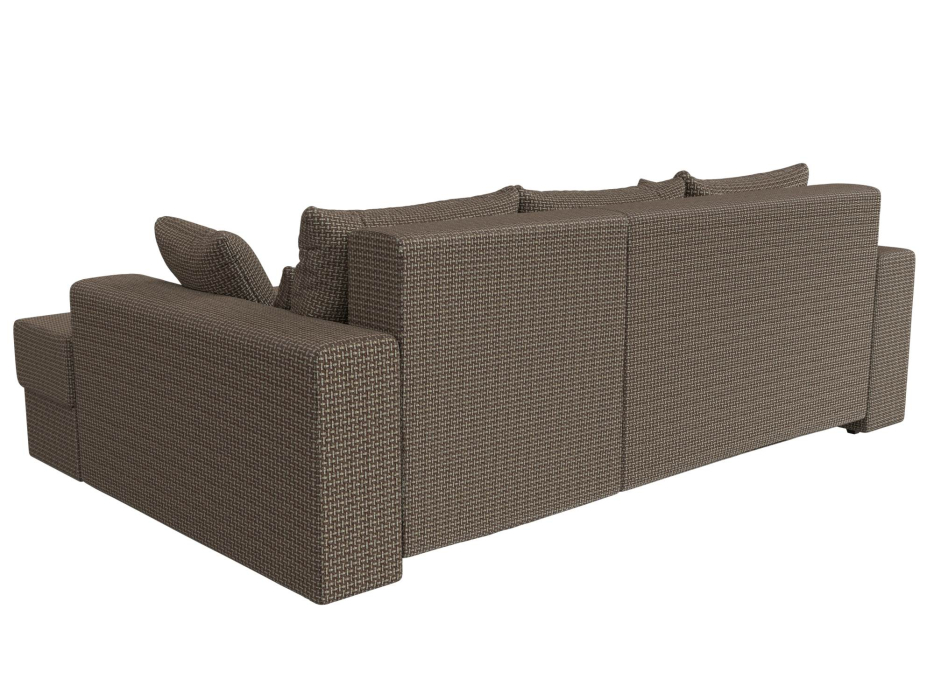 Диваны угловые в гостиную, Угловой диван Майами правый угол, рогожка