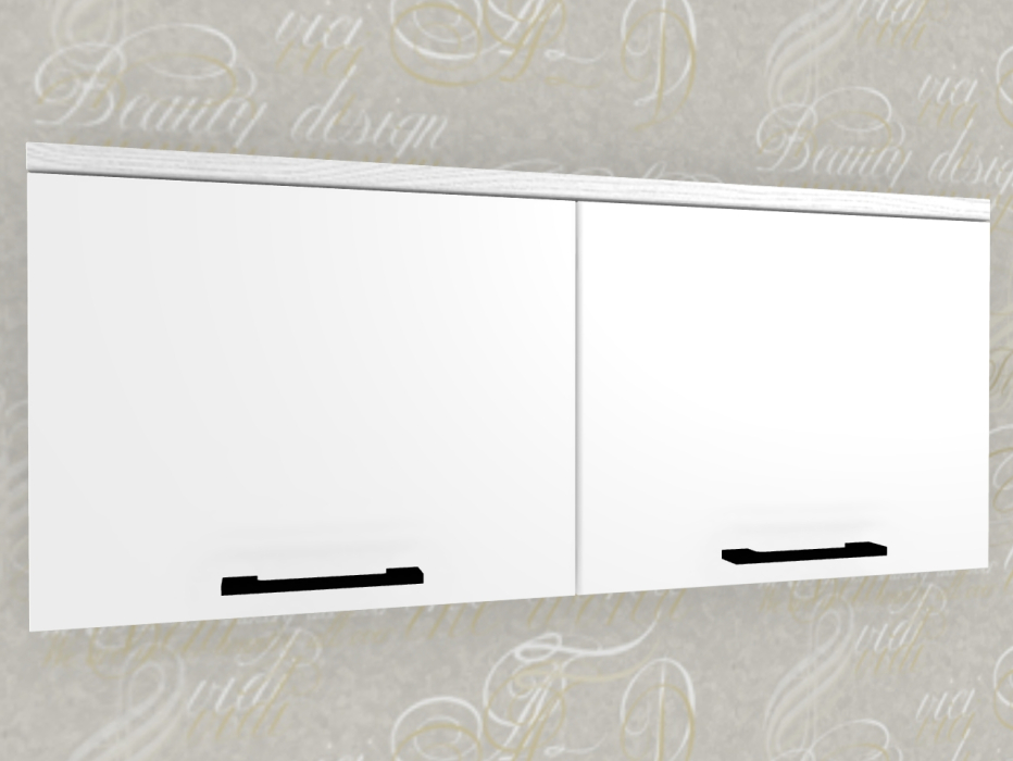 Настенные полки, Модульная система Грейс Антресоль АН-5041  Снежный Ясень