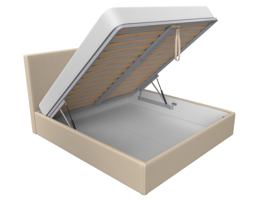 Мягкая кровать, Интерьерная кровать Кариба 200, экокожа