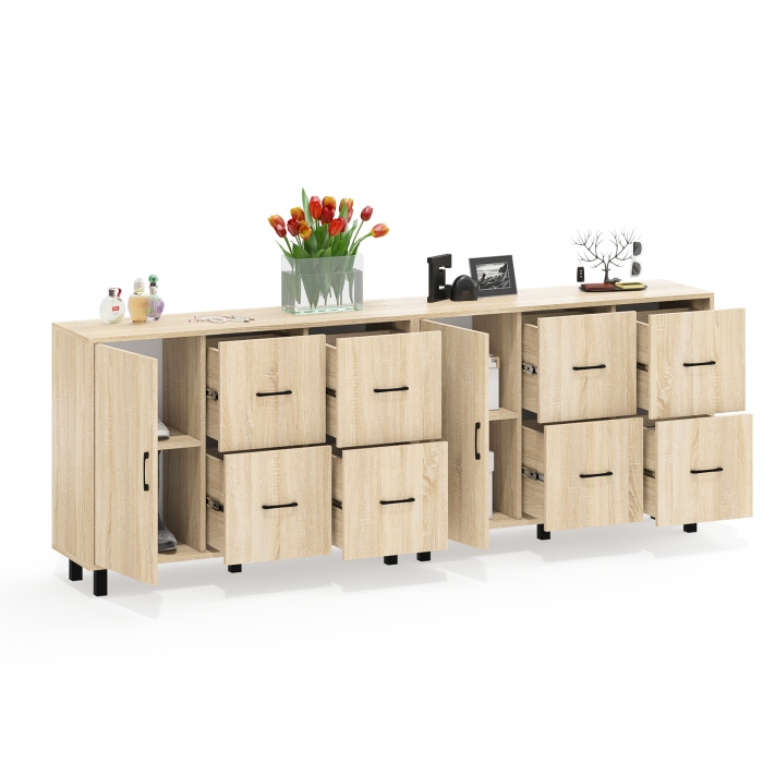 ТВ-тумбы, Два комода РВК 125-1204 с дверкой и 4-мя ящиками