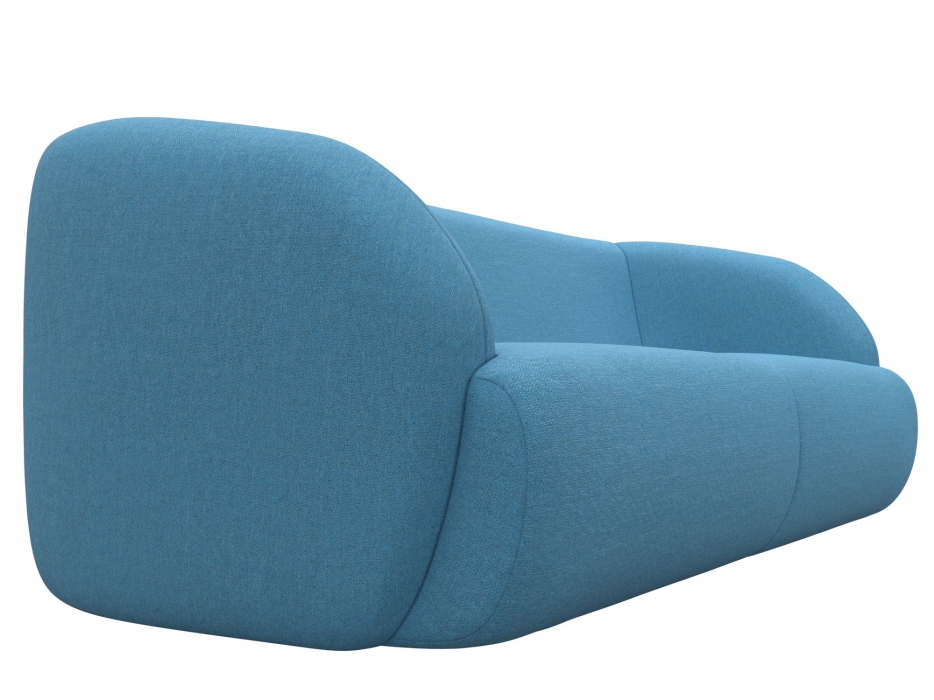 Дизайнерские диваны для гостиной, Диван прямой Лига-041, рогожка Амур