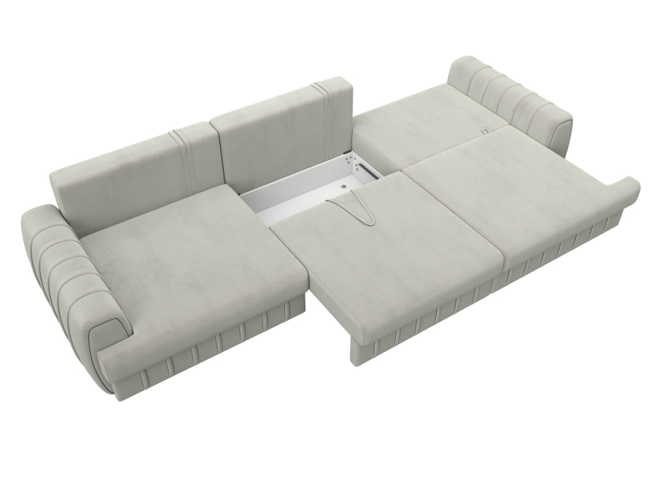 Диваны еврокнижки, Диван прямой Лига-057 НПБ Лонг, велюр TOWER