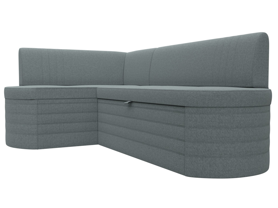 Кухонные уголки, Диван кухонный угловой Токио левый угол, рогожка Амур