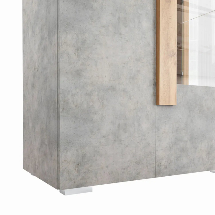 Витрины, Шкаф-витрина двухдверная 1995х766х395 мм