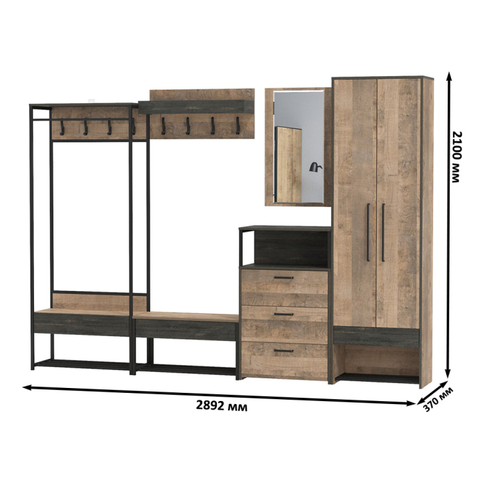 Прихожие, Вместительная прихожая Трувор № 244