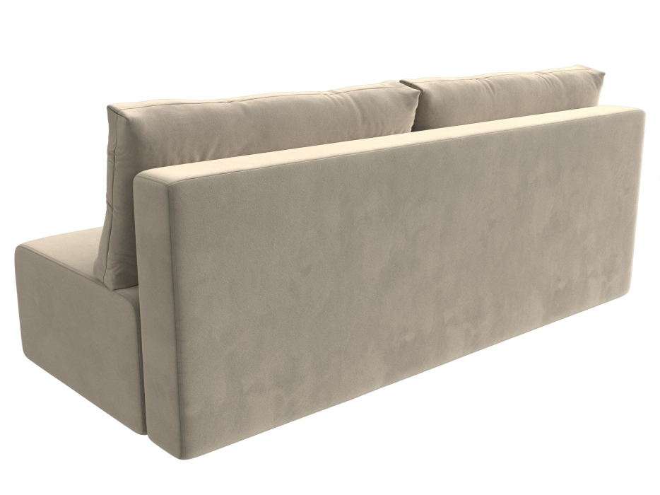 Диваны еврокнижки, Прямой диван Лондон, микровельвет