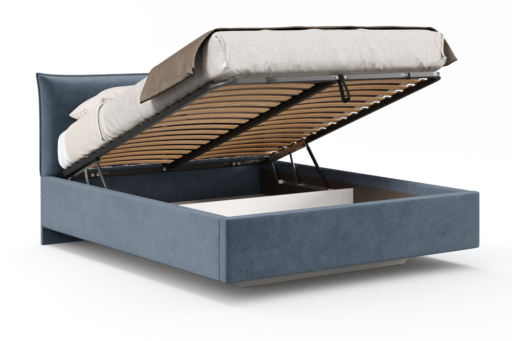 Мягкая кровать, Кровать Премьера 1600 с подъёмным механизмом