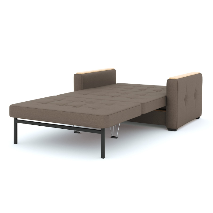 Диваны с ящиком для белья, Диван- кровать Этро Вуд, рогожка, 120