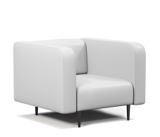 Кресло для отдыха, Кресло офисное Акцент, экокожа