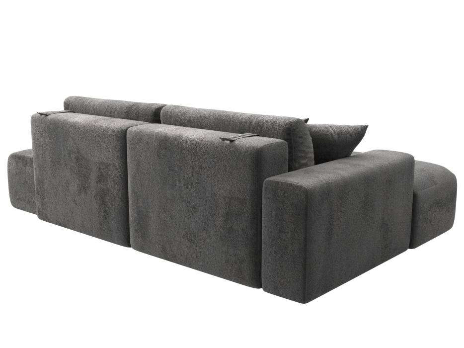 Диваны угловые в гостиную, Диван угловой Лига-036 НПБ Модерн левый угол, велюр TOWER