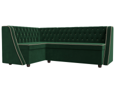 Диваны угловые кухонные, Кухонный угловой диван Лофт левый угол, велюр