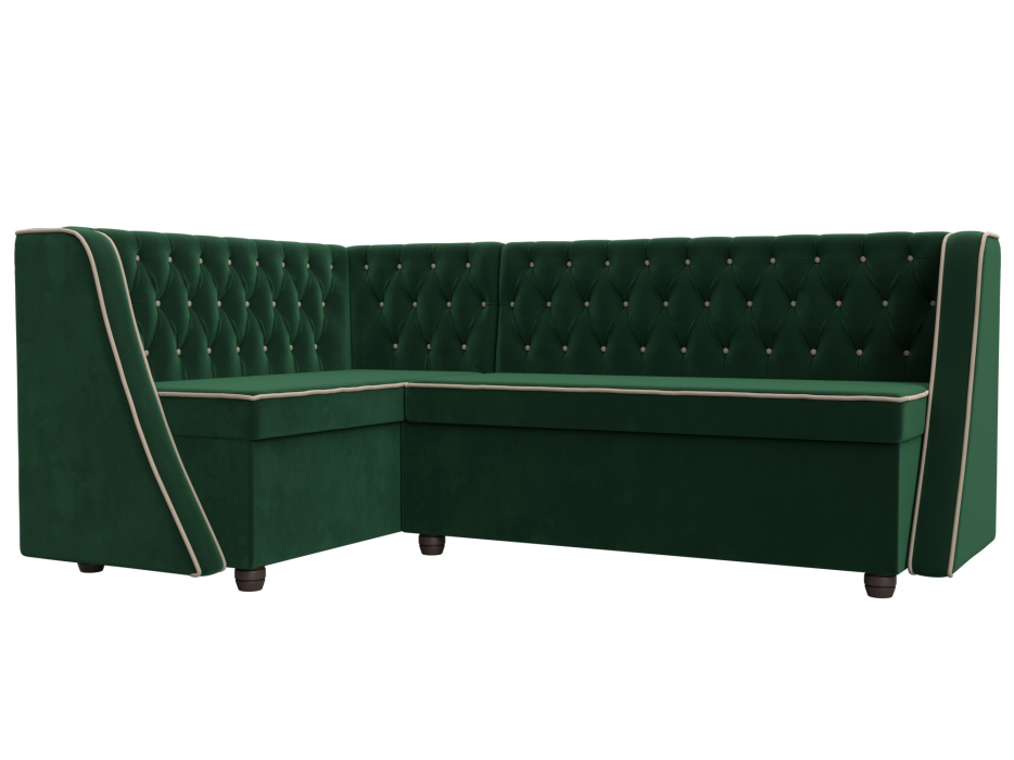 Диваны угловые кухонные, Кухонный угловой диван Лофт левый угол, велюр