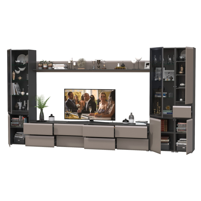 Стенки для гостиной, Сидней стенка комплектация № 110