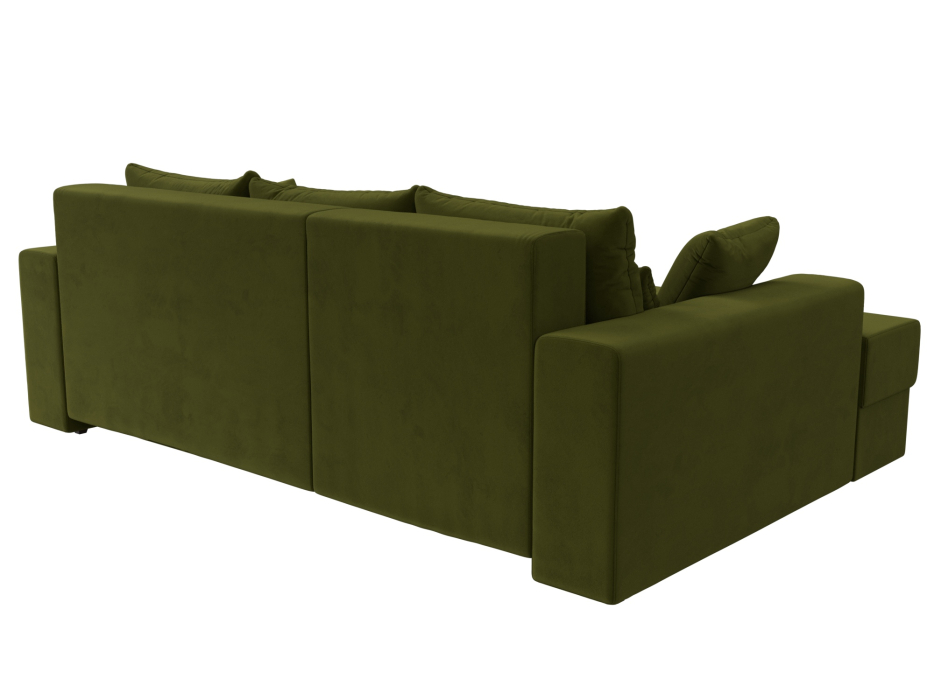 Офисные диваны, Угловой диван Майами левый угол, микровельвет