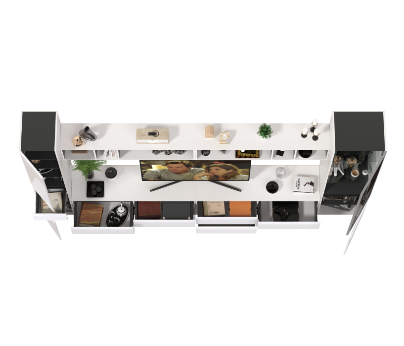 Стенки для гостиной, Сидней Комплектация № 81