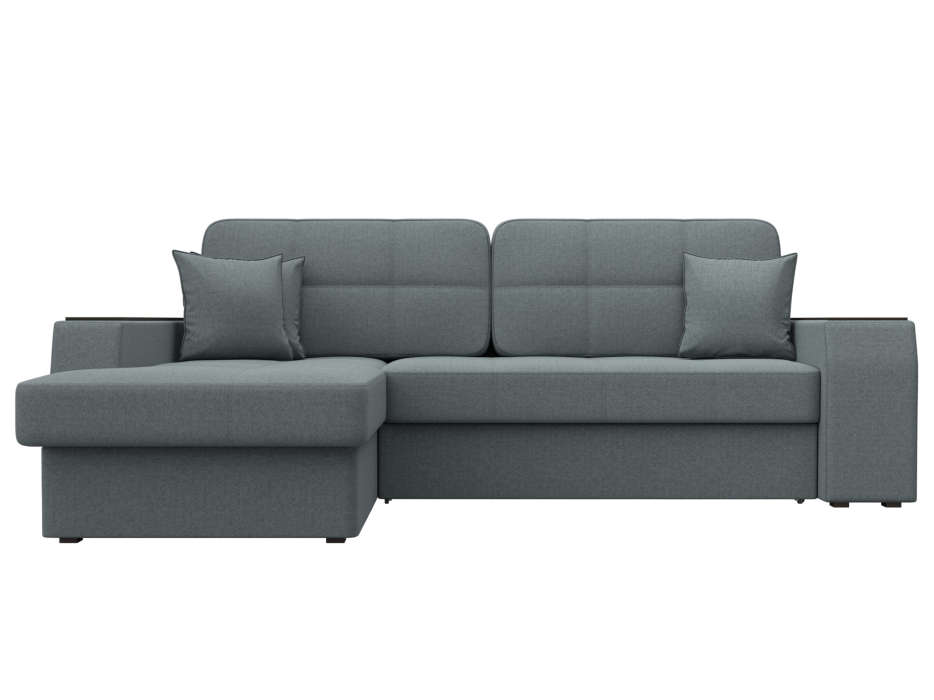 Диваны угловые в гостиную, Диван угловой Брюссель левый угол, рогожка Амур