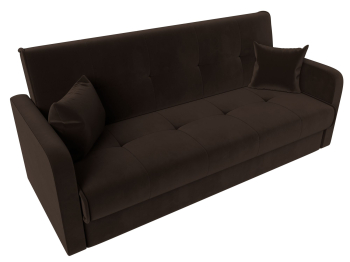 Диван-книжка прямой Надежда, микровельвет