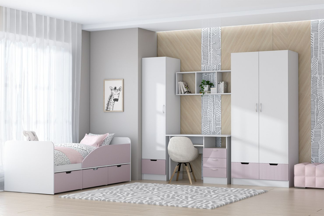 Шкафы пеналы, Пенал МДФ Бриз Полосы