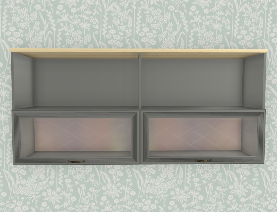 Настенные полки, Модульная система Карина Антресоль АН-1014