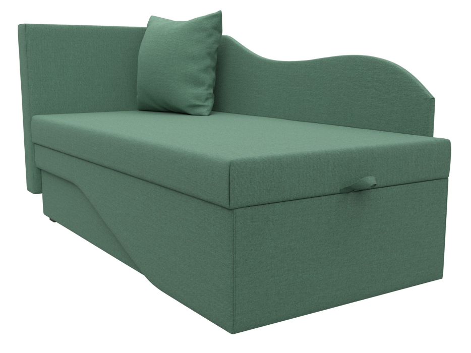 Кушетка диван, Кушетка Гармония левая, рогожка Амур