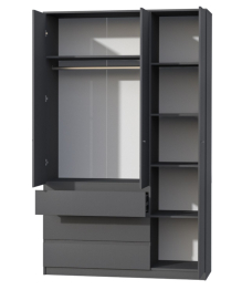 Шкаф 3х ств. (высокий) КЭТ-1