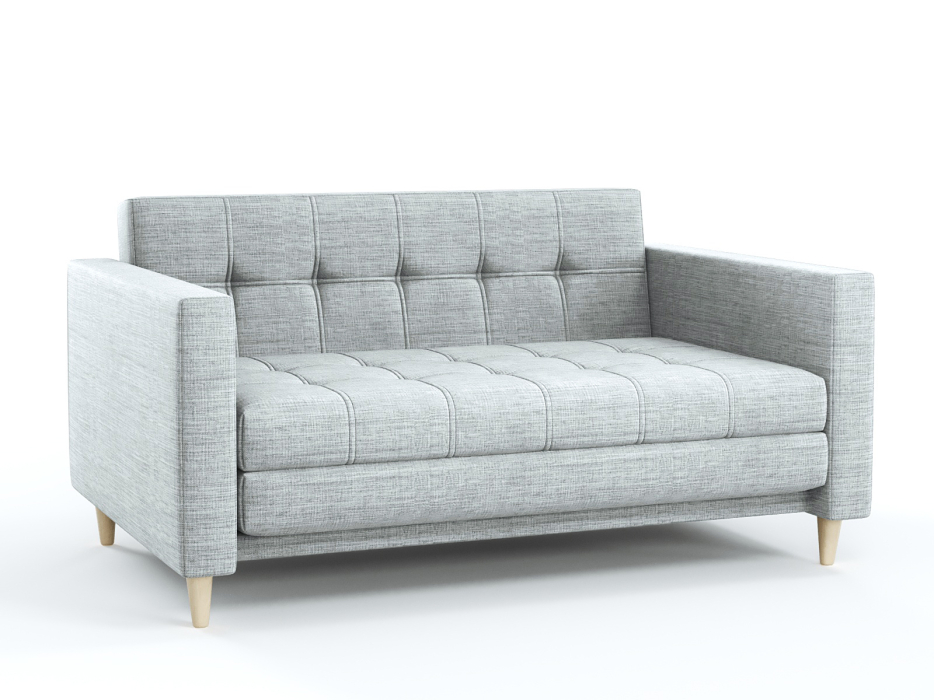 Диваны еврокнижки, Диван-кровать еврокнижка Квадро, рогожка