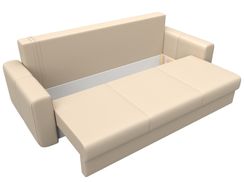 Прямой диван Лига-031, экокожа