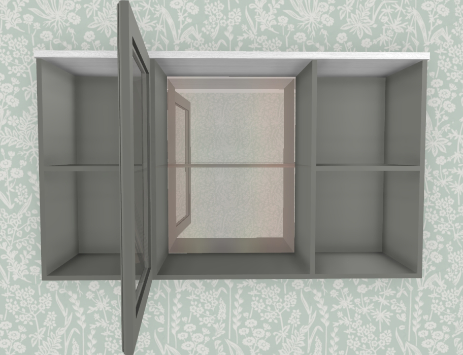 Настенные полки, Модульная система Карина Антресоль АН-1023